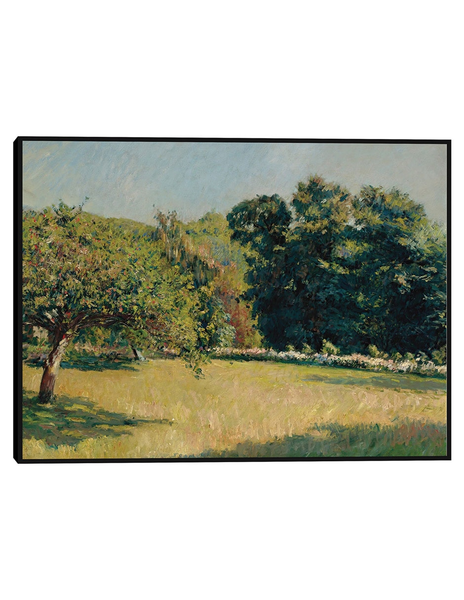 Cuadro decorativo Un jardín À Trouville (1882) técnica mixta Campos