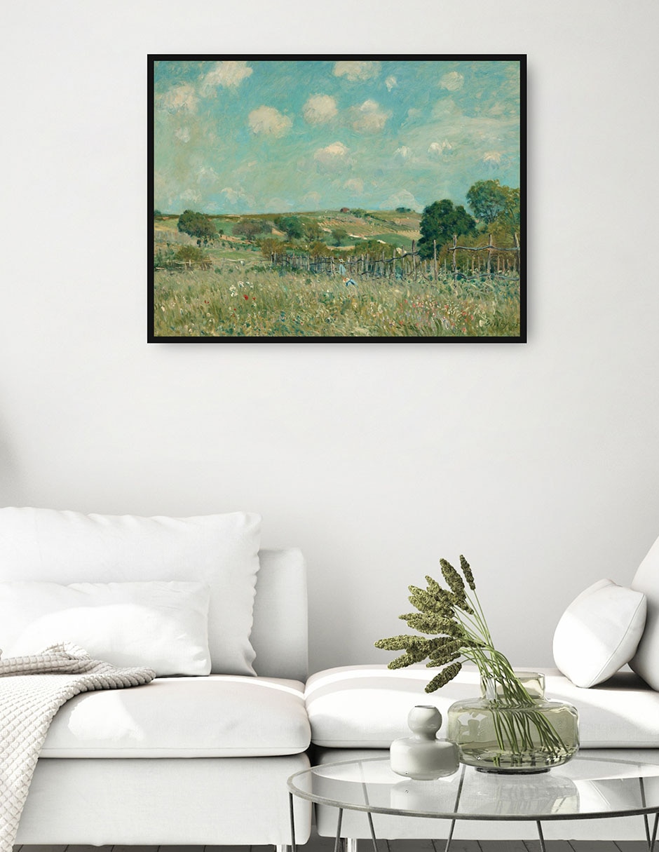 Cuadro decorativo Prado técnica mixta Inspiración 4