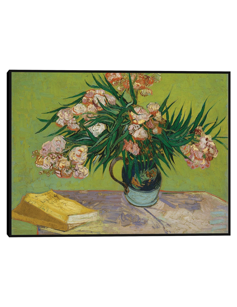 Cuadro decorativo Adelfas (1888) técnica mixta Floreros Cuadro decorativo Adelfas (1888) técnica mixta Floreros