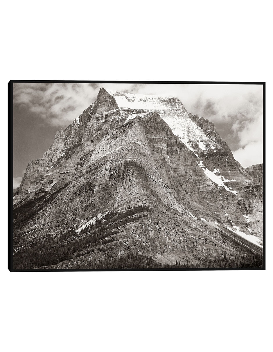 Cuadro decorativo Montaña Going-to-the-Sun, Parque Nacional Glacier, Montana técnica mixta Montañas