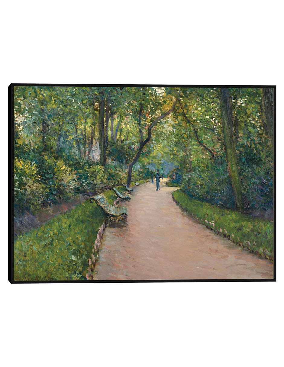 Cuadro decorativo El parque Monceau (1877) técnica mixta Caminos
