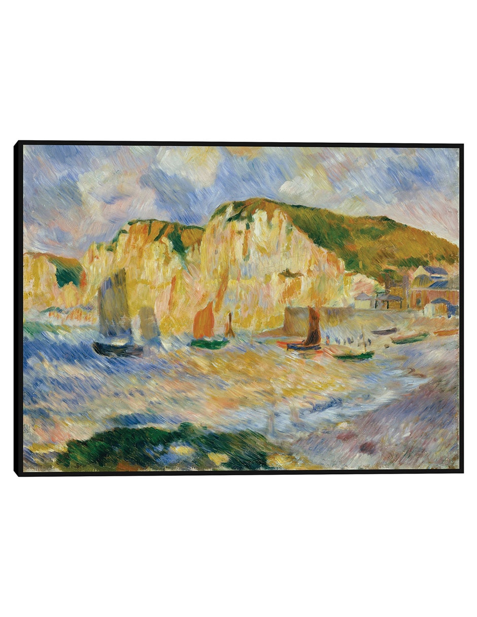 Cuadro decorativo Mar y acantilados (hacia 1885) técnica mixta Costero