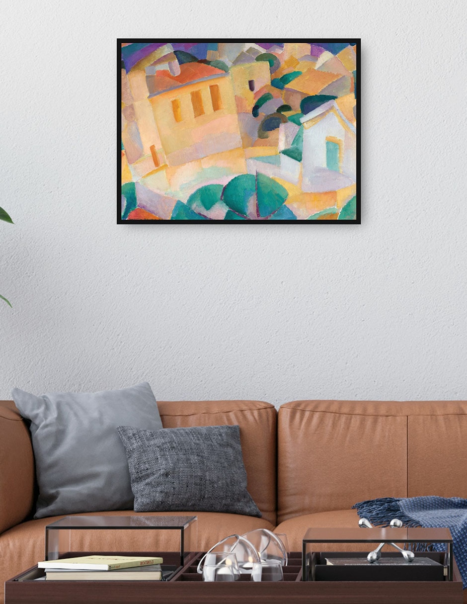 Cuadro decorativo Mallorca, Terreno (1914) técnica mixta Inspiración 4