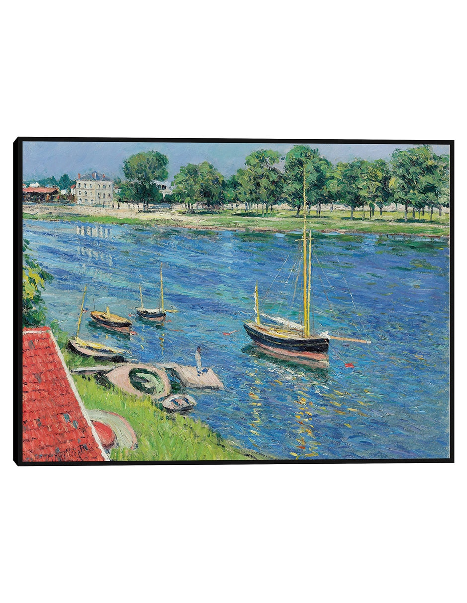 Cuadro decorativo La Sena en Argenteuil, bateaux au mouillage (1883) técnica mixta Ríos Cuadro decorativo La Sena en Argenteuil, bateaux au mouillage (1883) técnica mixta Ríos