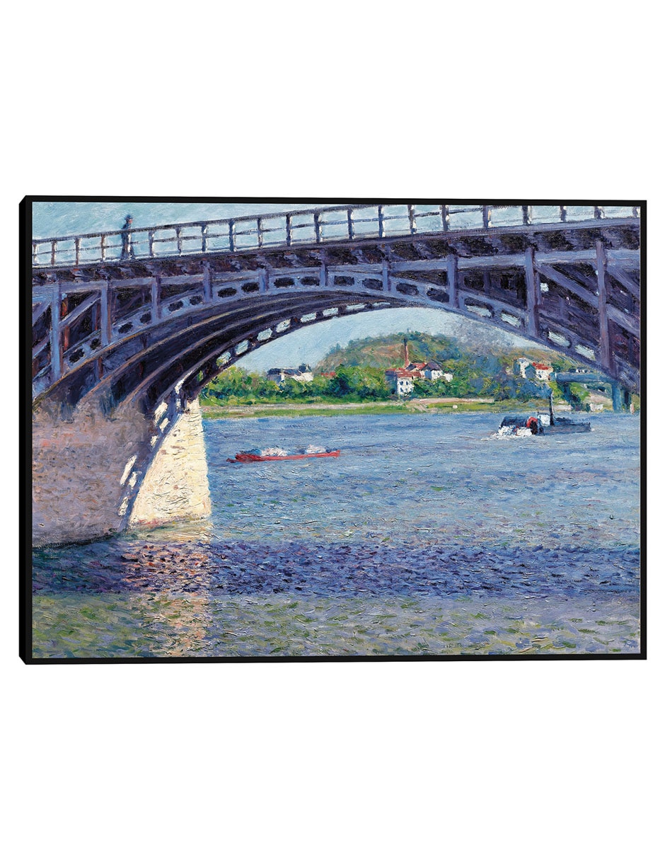 Cuadro decorativo El puente Argenteuil y el Sena (hacia 1883) técnica mixta Puentes Cuadro decorativo El puente Argenteuil y el Sena (hacia 1883) técnica mixta Puentes