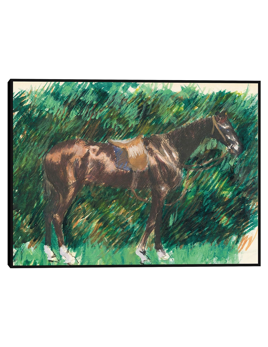 Cuadro decorativo Un Caballo técnica mixta Animales Domésticos Cuadro decorativo Un Caballo técnica mixta Animales Domésticos