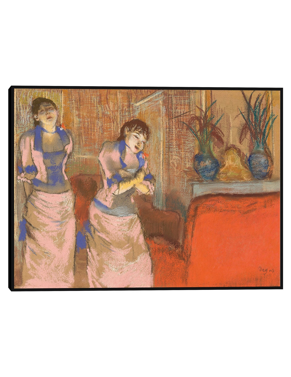 Cuadro decorativo Dos mujeres técnica mixta Gente 1