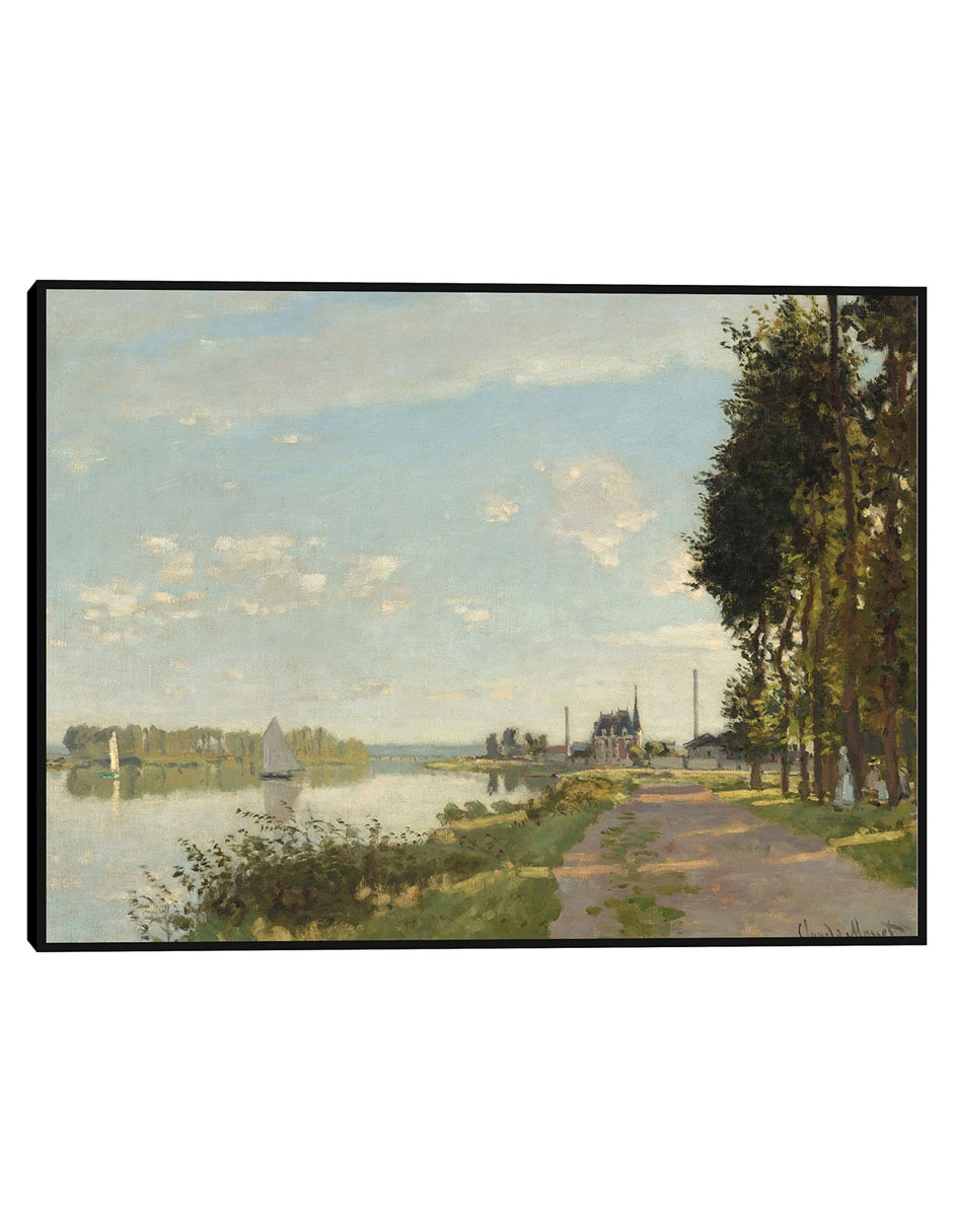 Cuadro decorativo Argenteuil técnica mixta Ríos 1