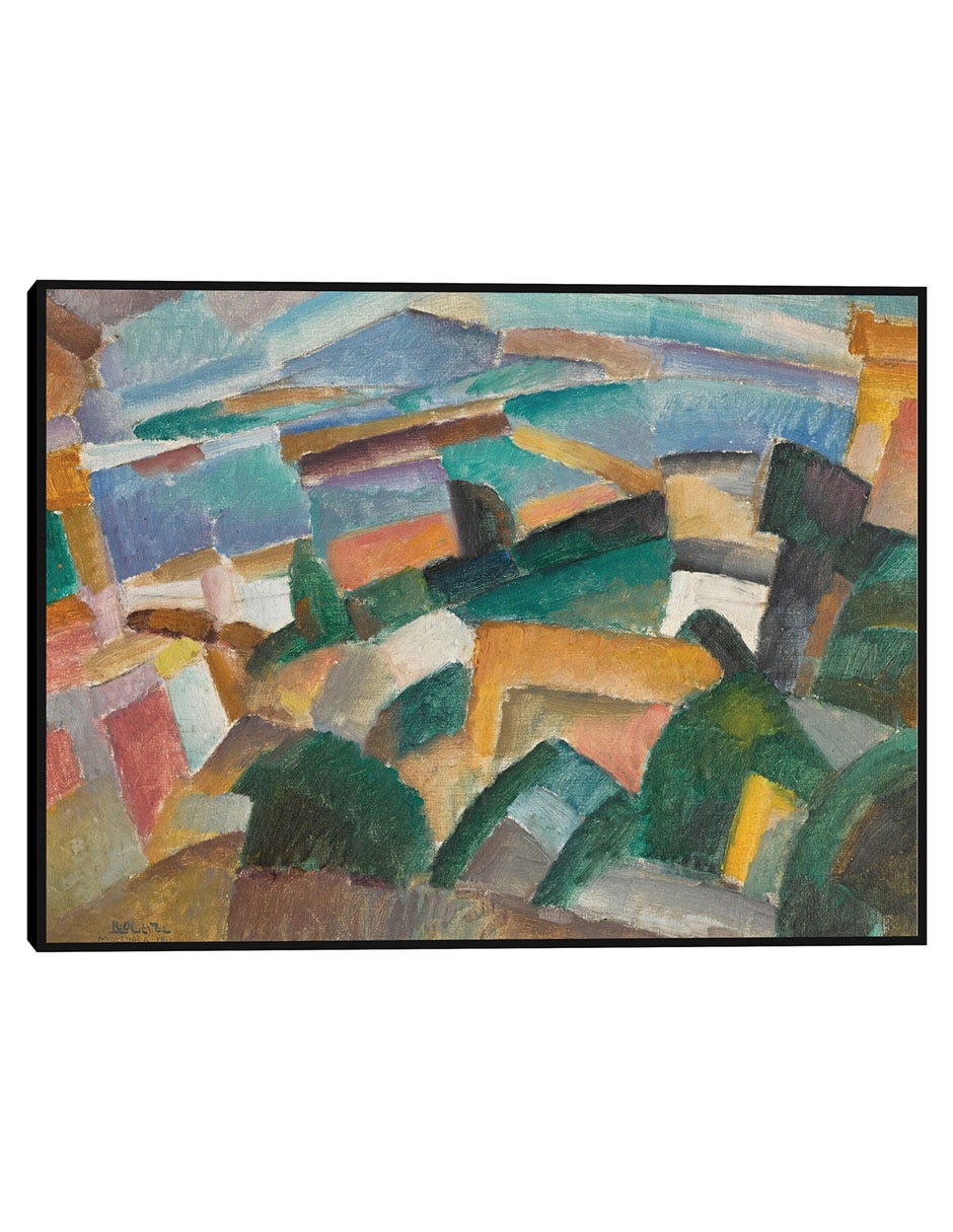 Cuadro decorativo Paisaje (1914) técnica mixta Arquitectura Cuadro decorativo Paisaje (1914) técnica mixta Arquitectura