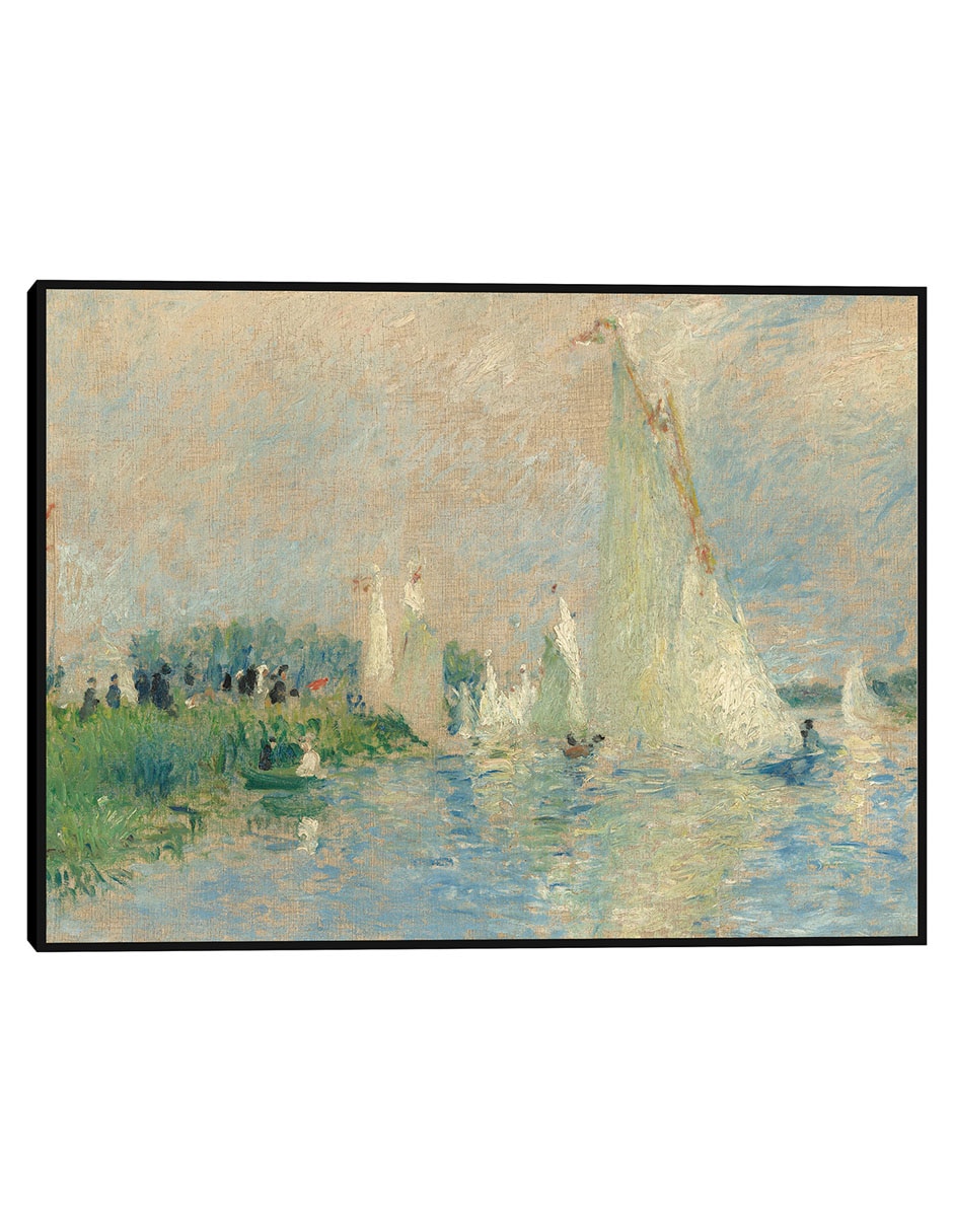 Cuadro decorativo Regata en Argenteuil técnica mixta Ríos Cuadro decorativo Regata en Argenteuil técnica mixta Ríos