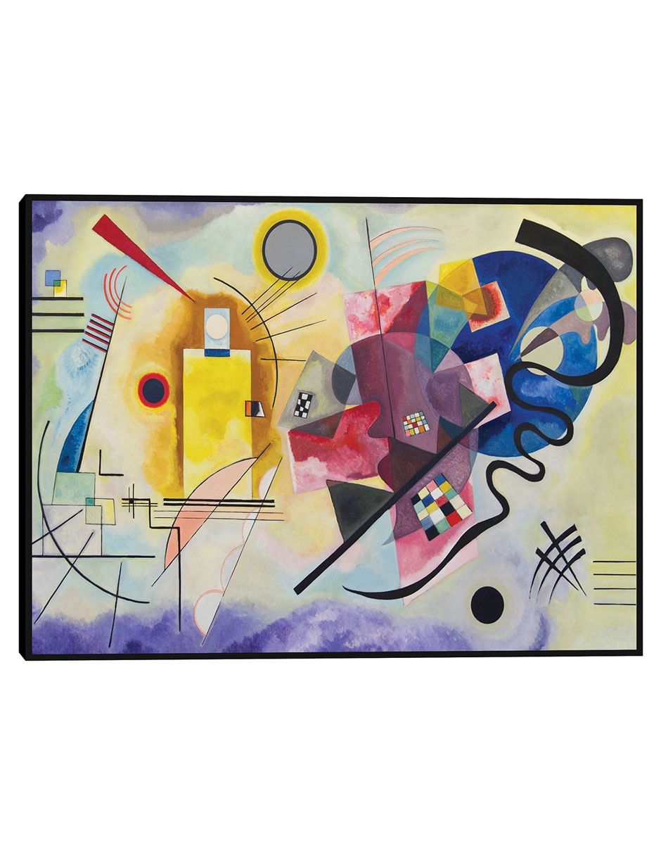 Cuadro decorativo Gelb - Rot - Blau (amarillo-rojo-azul), 1925 técnica mixta Formas