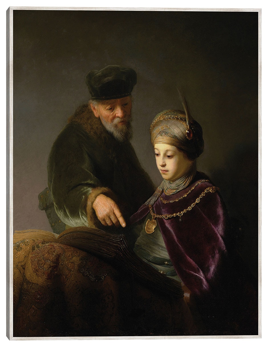 Cuadro decorativo Un Joven Erudito Y Su Tutor (Alrededor De 1629-1630) técnica mixta Fotografía Cuadro decorativo Un Joven Erudito Y Su Tutor (Alrededor De 1629-1630) técnica mixta Fotografía