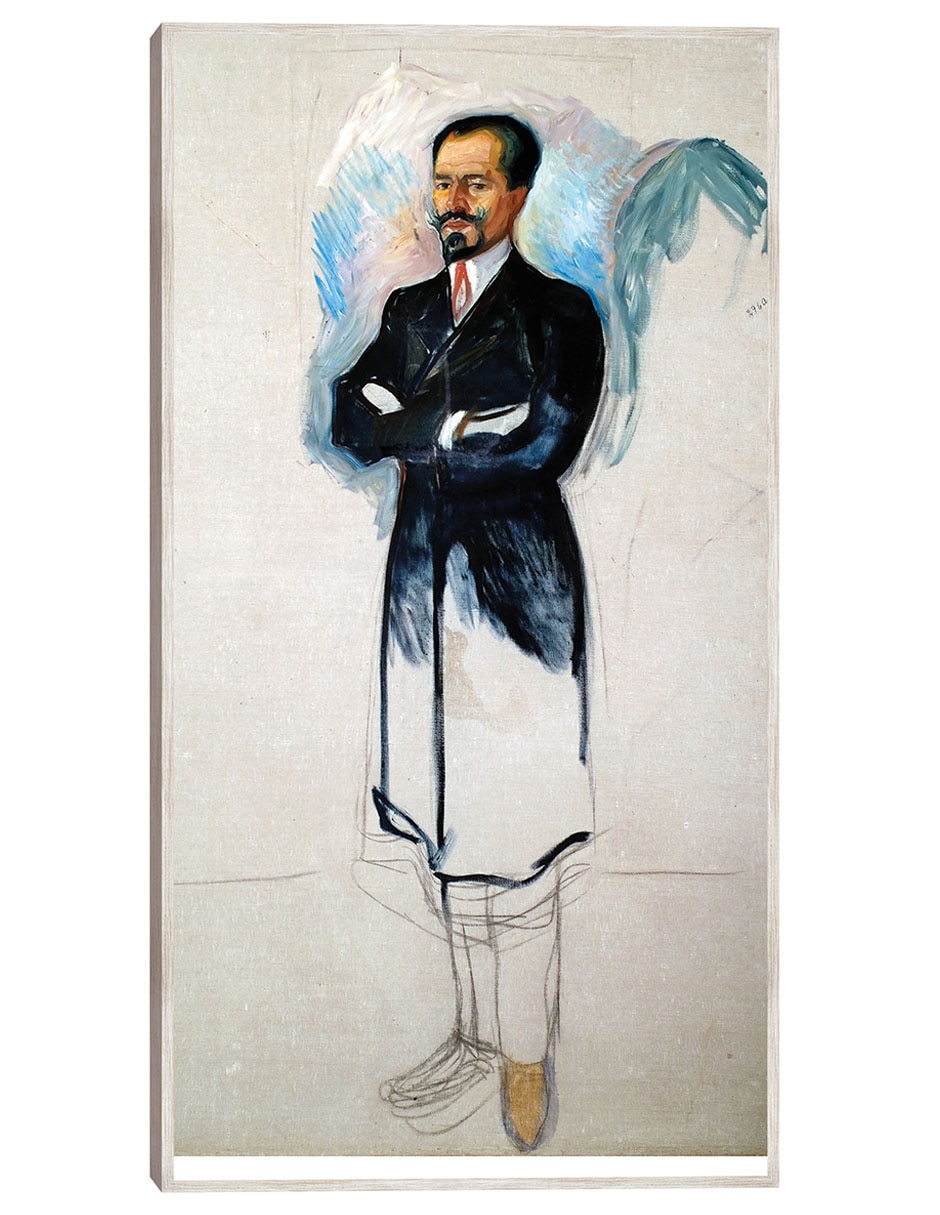 Cuadro decorativo Retrato de Ernest Thiel (Estudio) (1907) - Impresión en Lienzo técnica mixta Fotografía Cuadro decorativo Retrato de Ernest Thiel (Estudio) (1907) - Impresión en Lienzo técnica mixta Fotografía