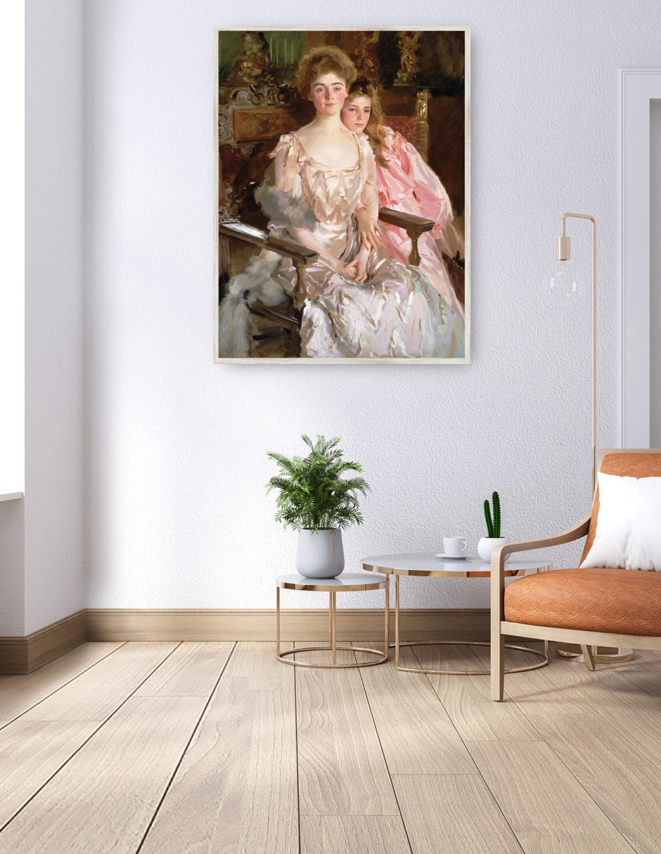 Cuadro decorativo técnica mixta 4