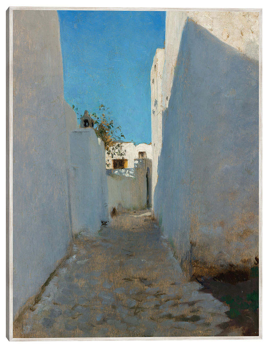 Cuadro decorativo Una Escena Callejera Marroquí (1879-1880) técnica mixta Ciudades Cuadro decorativo Una Escena Callejera Marroquí (1879-1880) técnica mixta Ciudades