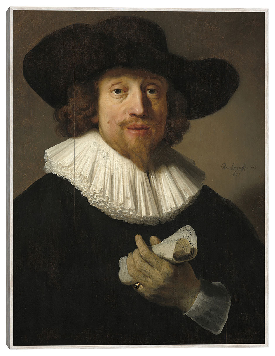 Cuadro decorativo Hombre Con Una Partitura (1633) técnica mixta Fotografía Cuadro decorativo Hombre Con Una Partitura (1633) técnica mixta Fotografía