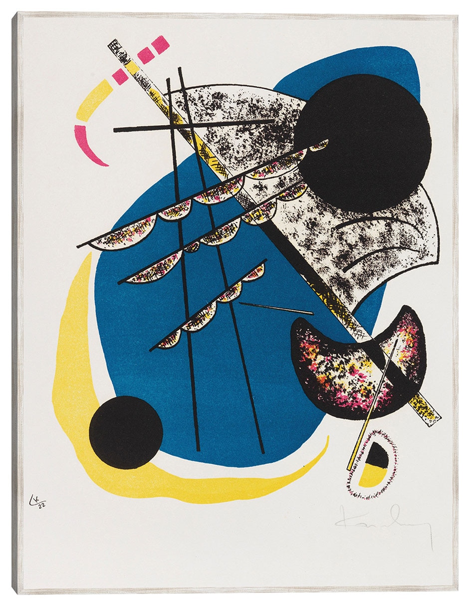 Cuadro decorativo Pequeños Mundos Ii (1922) técnica mixta Abstracto Cuadro decorativo Pequeños Mundos Ii (1922) técnica mixta Abstracto