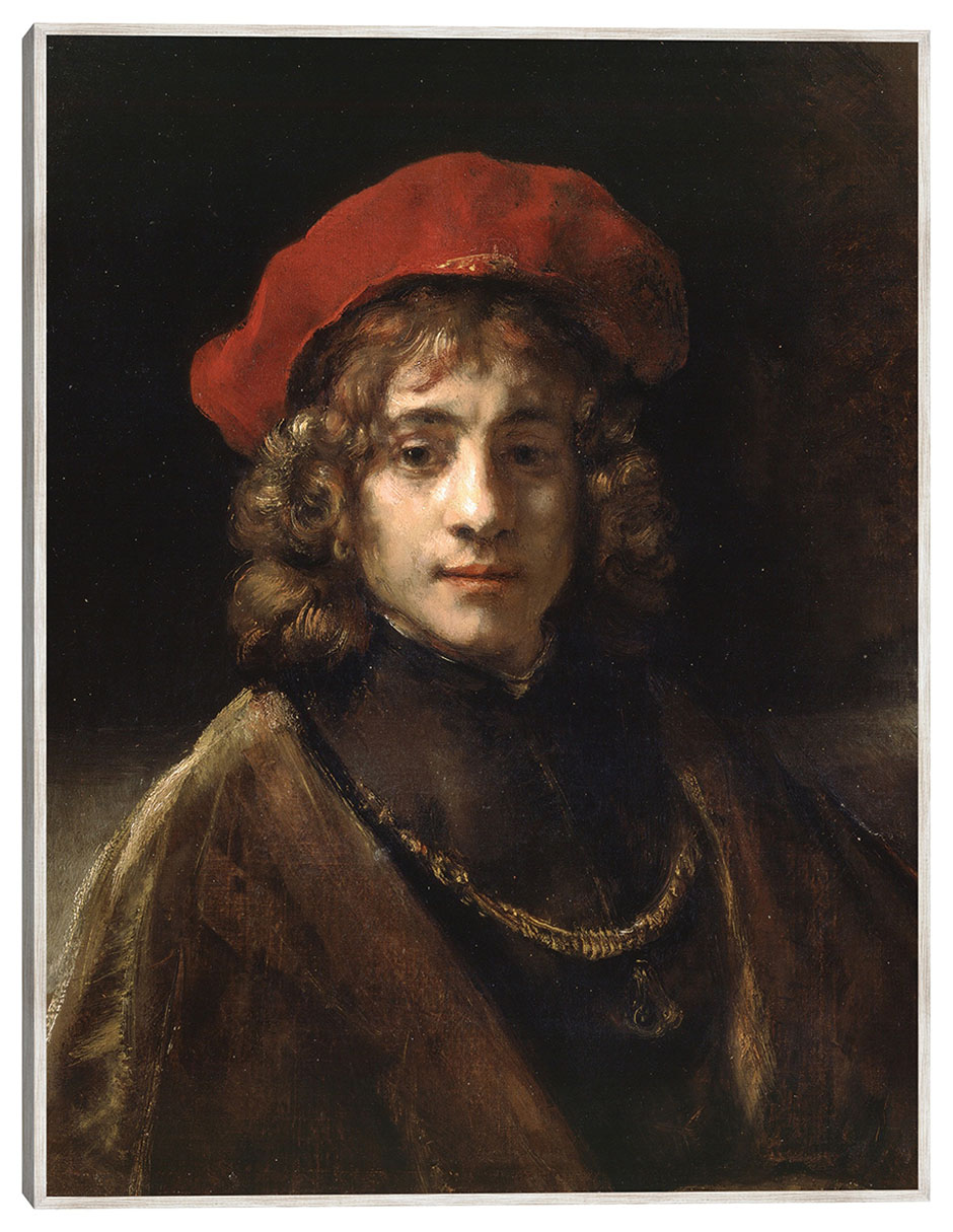 Cuadro decorativo Tito, El Hijo del Artista (C. 1657) - Impresión en Lienzo con Marco técnica mixta Fotografía Cuadro decorativo Tito, El Hijo del Artista (C. 1657) - Impresión en Lienzo con Marco técnica mixta Fotografía