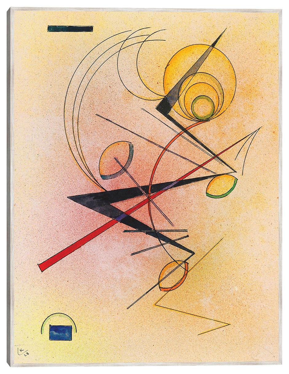 Cuadro decorativo Pequeños Cálidos (1928) técnica mixta Abstracto Cuadro decorativo Pequeños Cálidos (1928) técnica mixta Abstracto