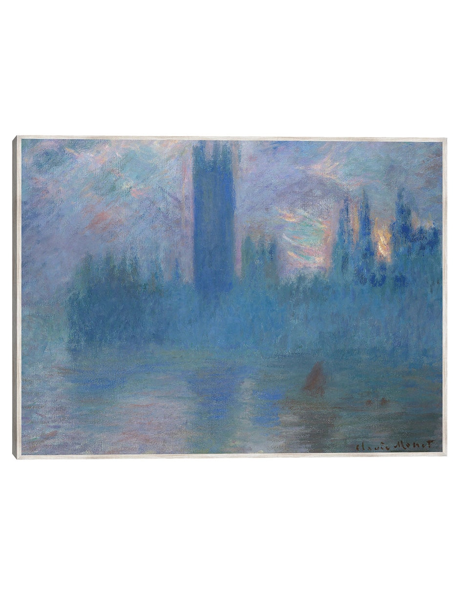 Cuadro decorativo Casas Del Parlamento, Londres (1900) técnica mixta Abstracto 1