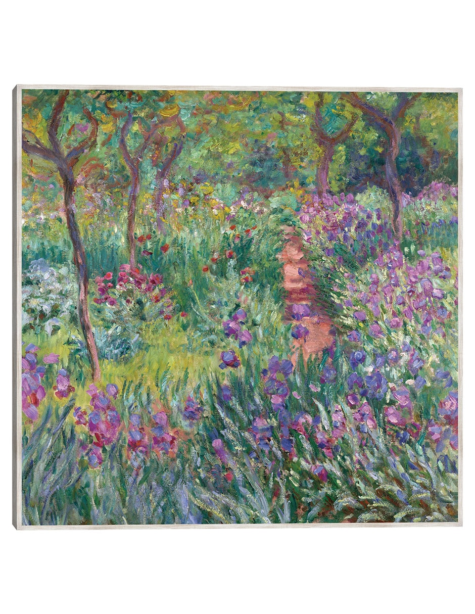 Cuadro decorativo El Jardín Del Artista En Giverny (1900) técnica mixta Floral