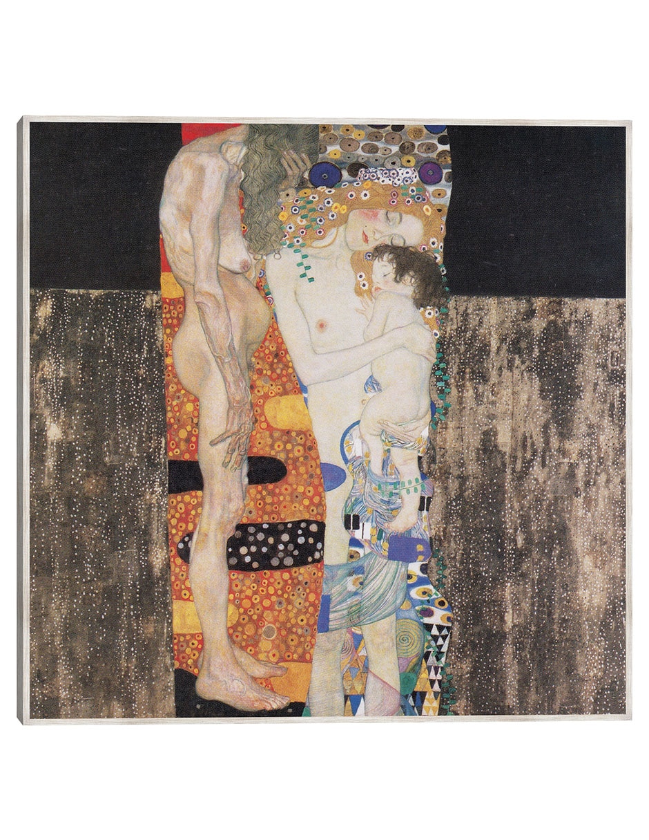 Cuadro decorativo Las Tres Edades De La Mujer (1905) técnica mixta Fotografía Cuadro decorativo Las Tres Edades De La Mujer (1905) técnica mixta Fotografía
