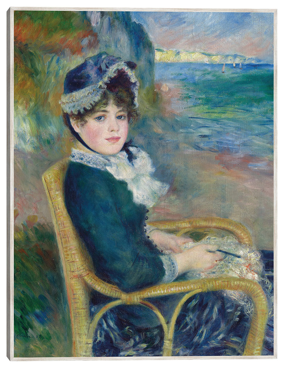 Cuadro decorativo A La Orilla Del Mar (1883) técnica mixta Fotografía Cuadro decorativo A La Orilla Del Mar (1883) técnica mixta Fotografía