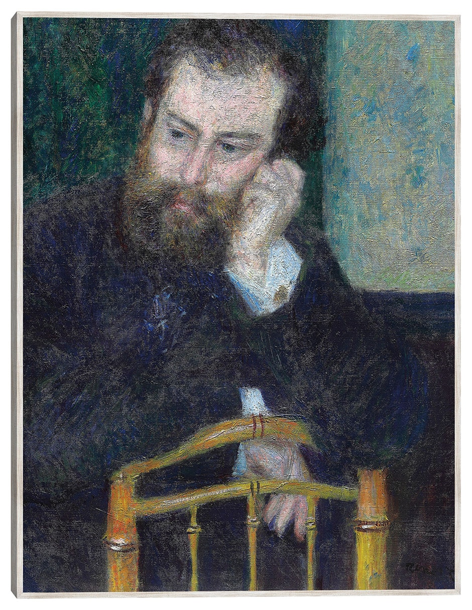Cuadro decorativo Alfred Sisley (1876) técnica mixta Fotografía