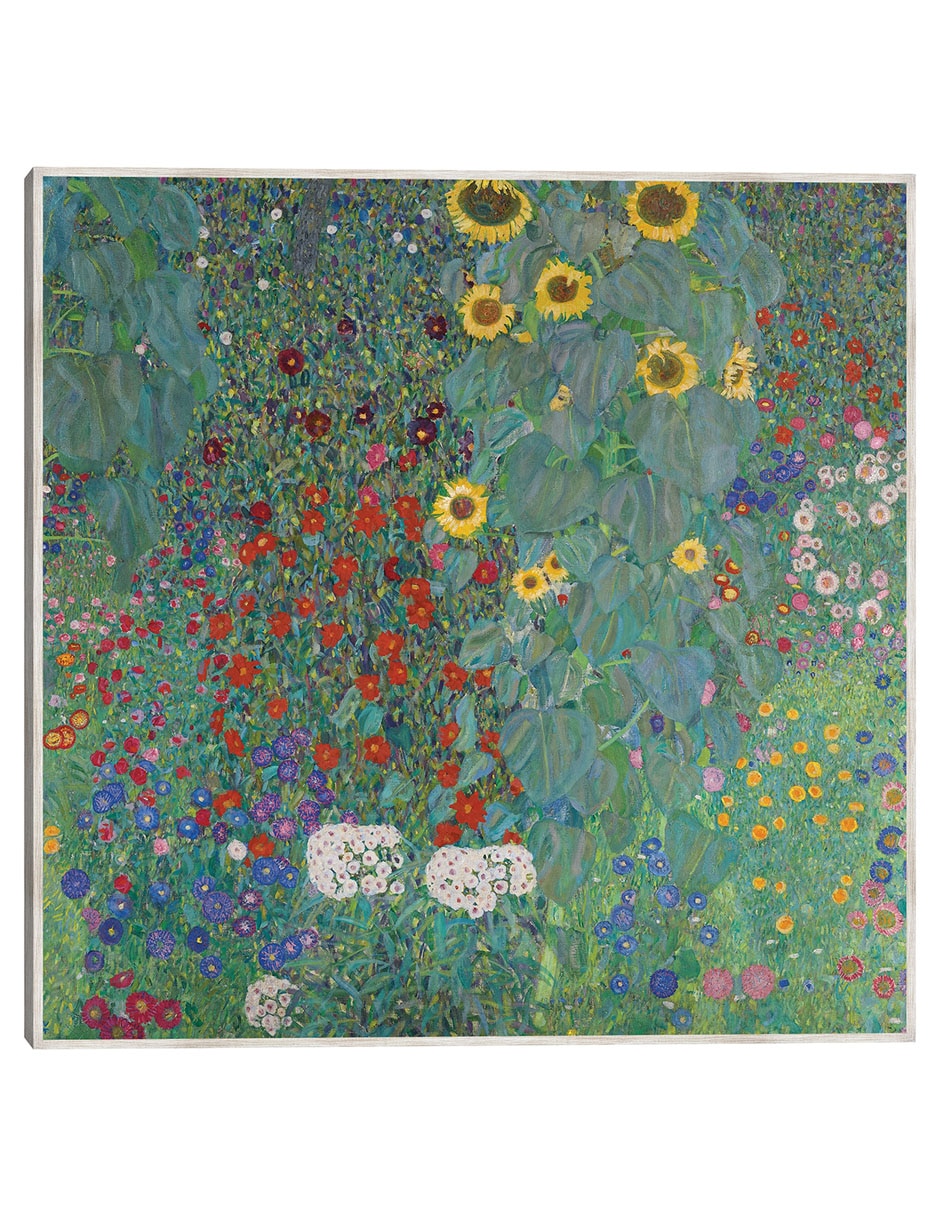 Cuadro decorativo Jardín De La Cabaña Con Girasoles (1907) técnica mixta Floral Cuadro decorativo Jardín De La Cabaña Con Girasoles (1907) técnica mixta Floral