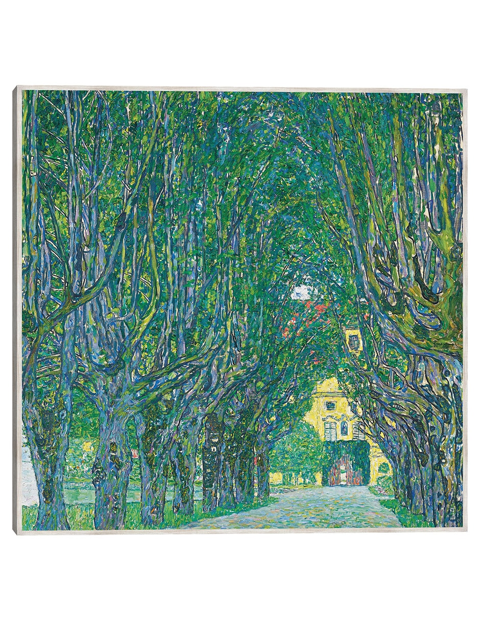 Cuadro decorativo Avenida Al Castillo De Kammer (1912) técnica mixta Paisaje Cuadro decorativo Avenida Al Castillo De Kammer (1912) técnica mixta Paisaje