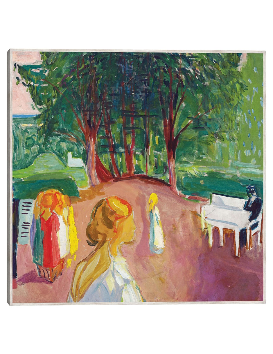 Cuadro decorativo Coqueteando En El Parque (1942) técnica mixta Fotografía Cuadro decorativo Coqueteando En El Parque (1942) técnica mixta Fotografía