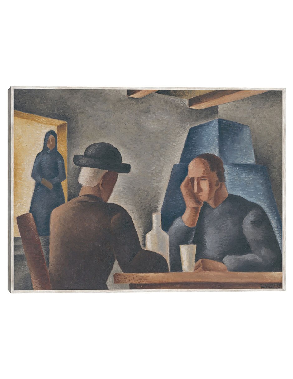 Cuadro decorativo En Una Posada (1927) técnica mixta Fotografía