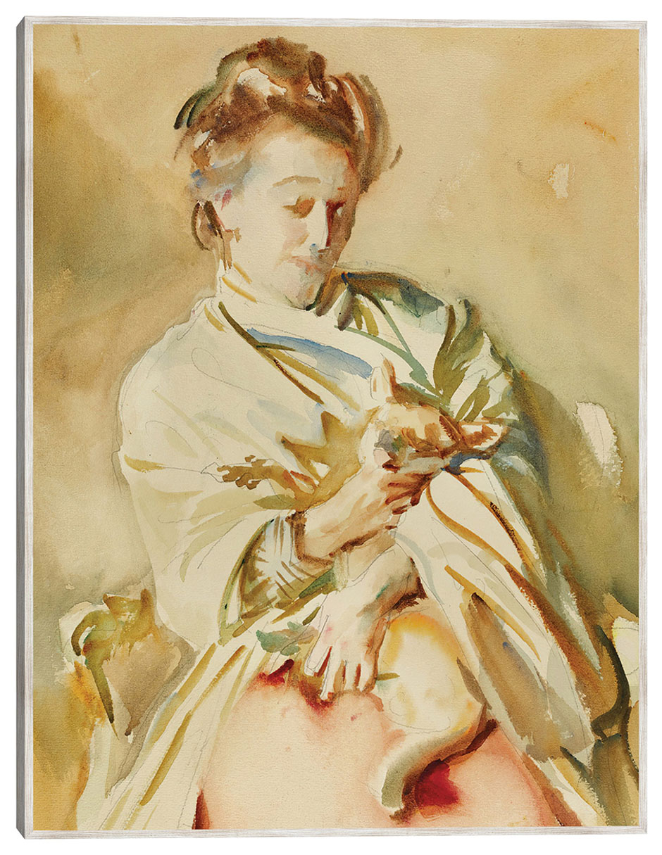 Cuadro decorativo Flora Priestley (Hacia 1907) técnica mixta Gente 1