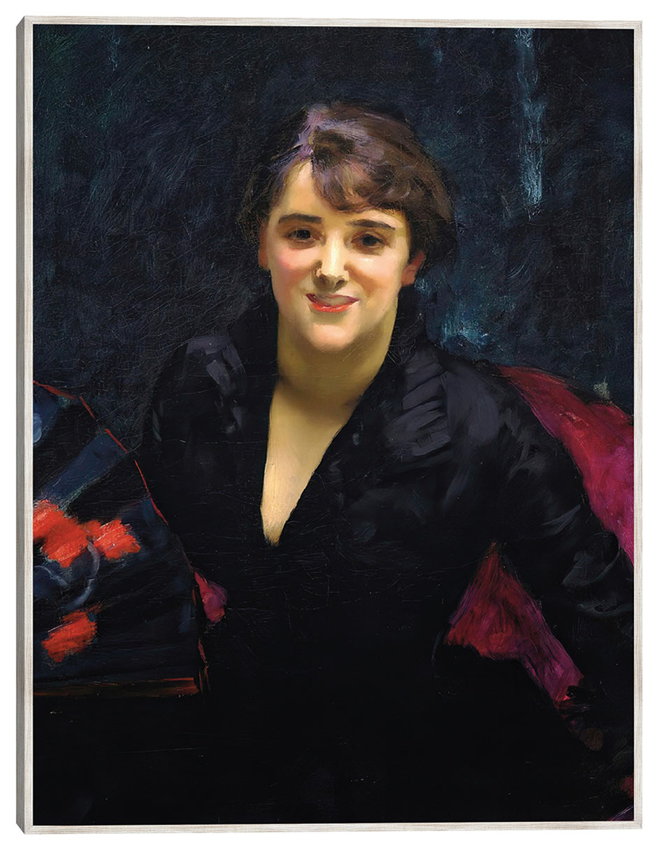 Cuadro decorativo La Dama De Negro (C. 1882-1883) técnica mixta Gente Cuadro decorativo La Dama De Negro (C. 1882-1883) técnica mixta Gente