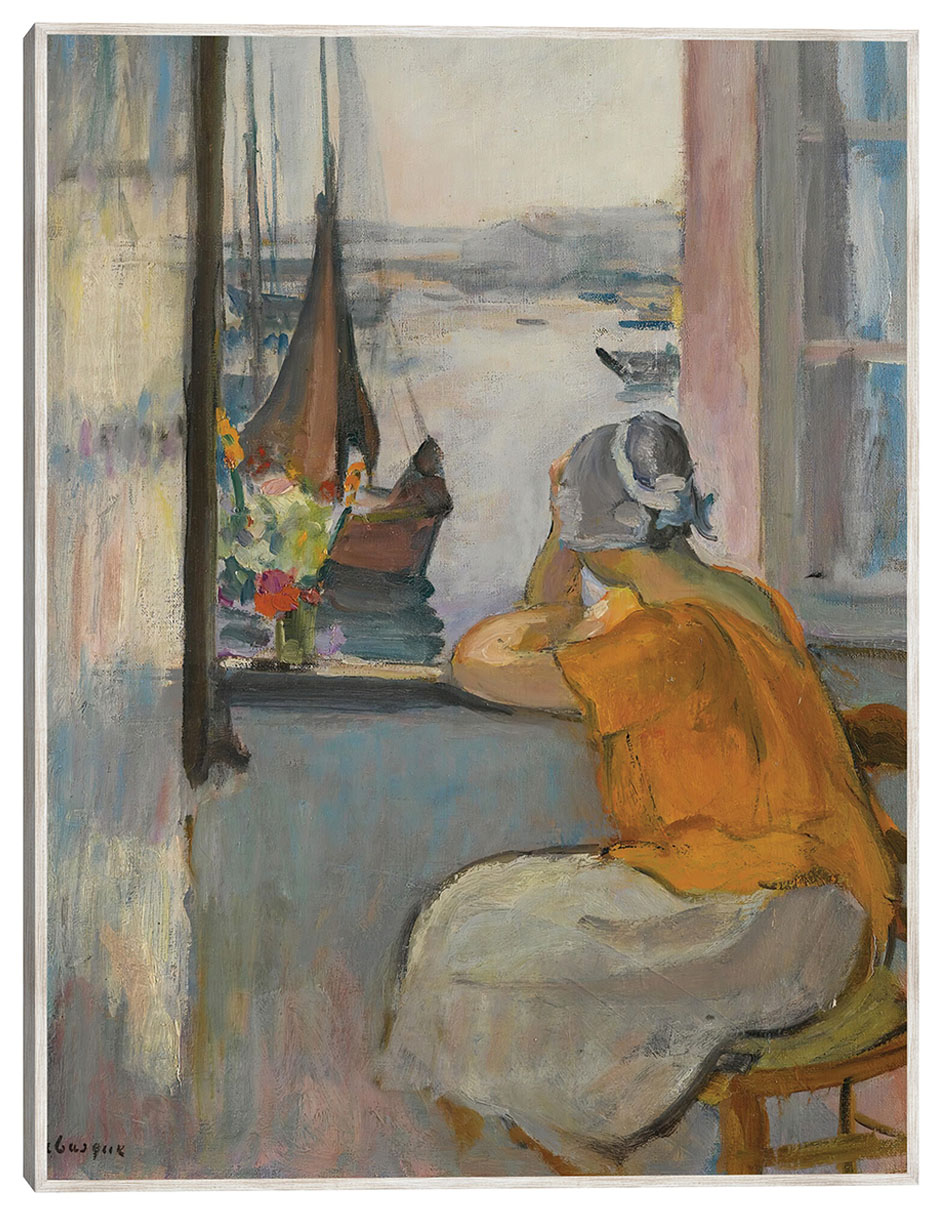 Cuadro decorativo Jeune Femme Devant La Fenêtre Ouverte técnica mixta Gente Cuadro decorativo Jeune Femme Devant La Fenêtre Ouverte técnica mixta Gente