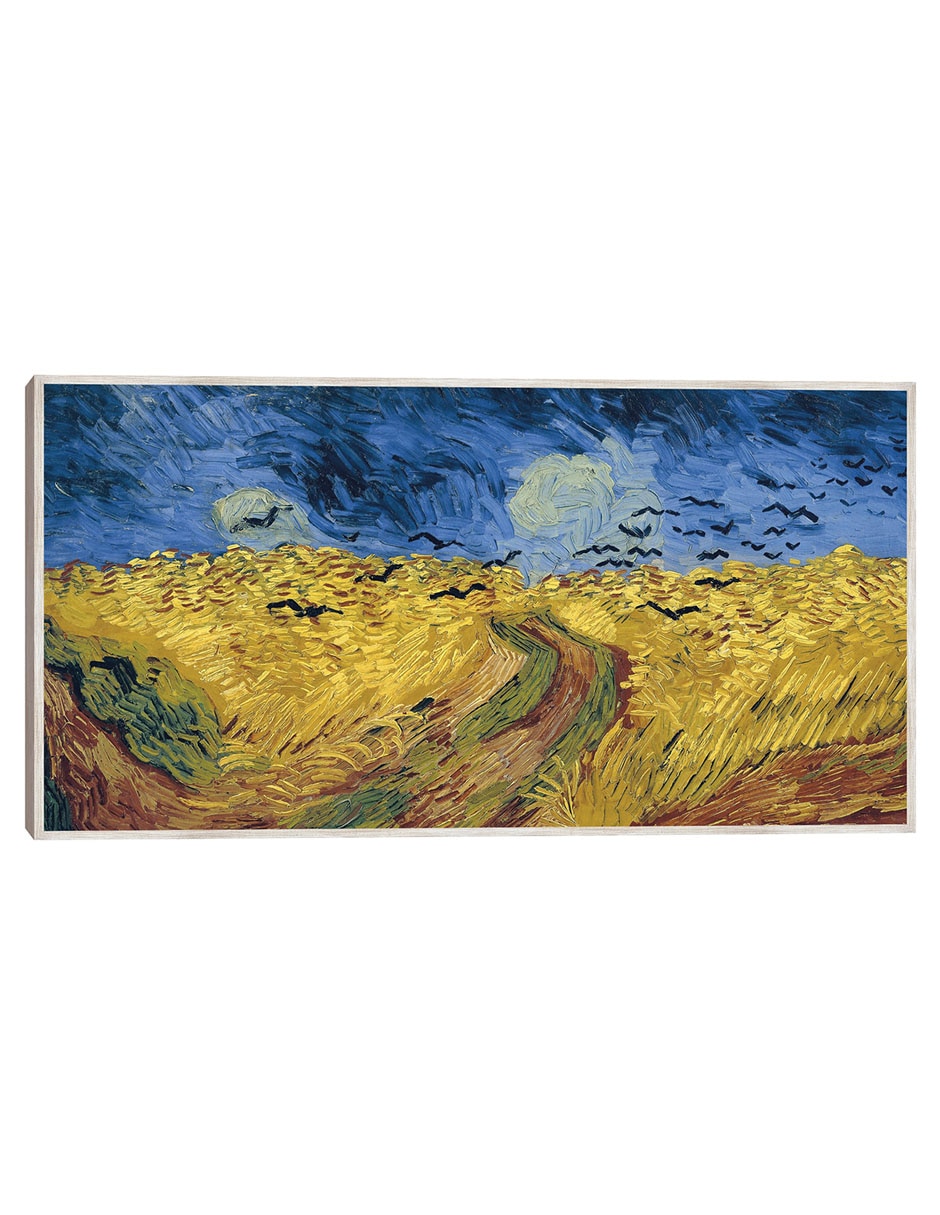 Cuadro decorativo Campo de Trigo Con Cuervos (1890) técnica mixta Campos Cuadro decorativo Campo de Trigo Con Cuervos (1890) técnica mixta Campos