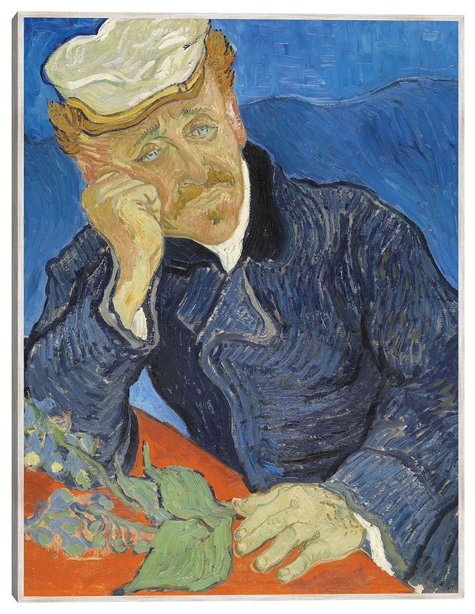 Cuadro decorativo Dr. Paul Gachet técnica mixta Gente Cuadro decorativo Dr. Paul Gachet técnica mixta Gente