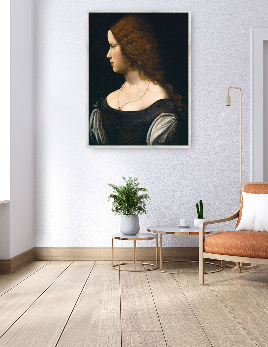 Cuadro decorativo técnica mixta Gente 4