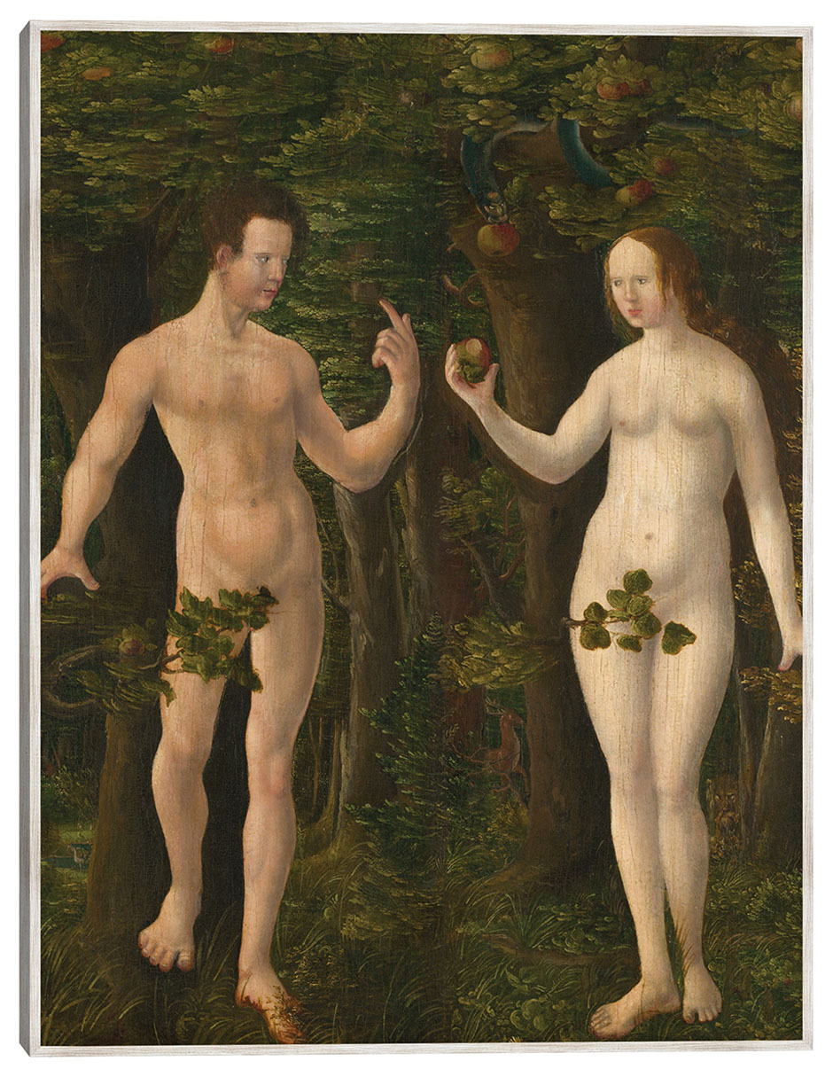 Cuadro decorativo La Caída Del Hombre [Panel Central], C. 1535 técnica mixta Religión y Espiritualidad
