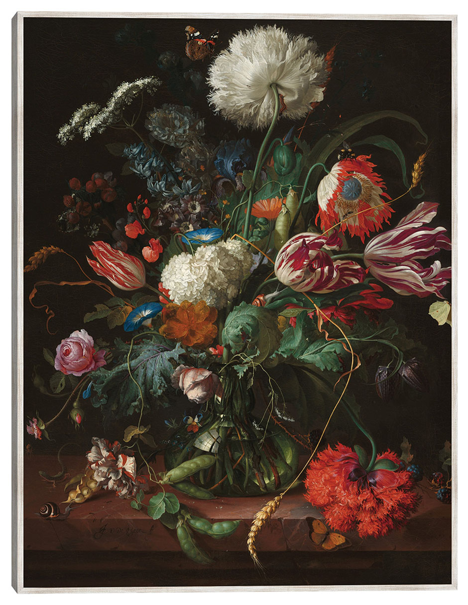 Cuadro decorativo Jarrón De Flores, C. 1660 técnica mixta Ramos Cuadro decorativo Jarrón De Flores, C. 1660 técnica mixta Ramos