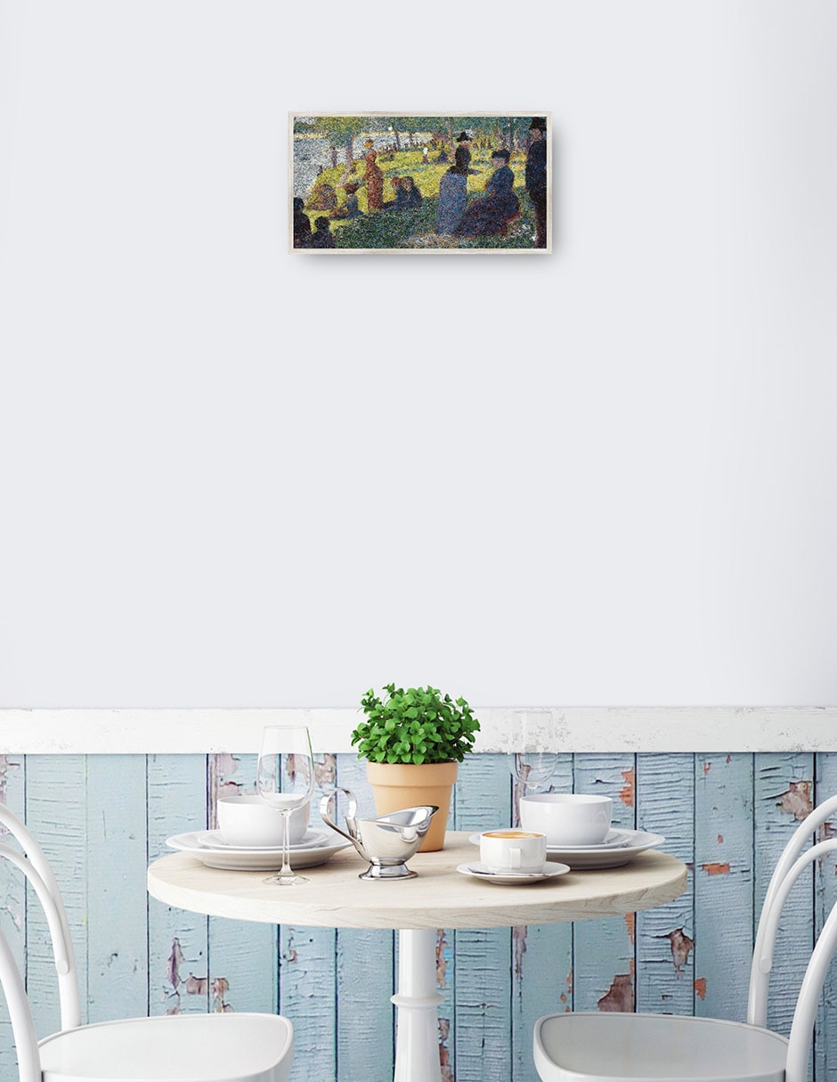 Cuadro decorativo técnica mixta Gente 4