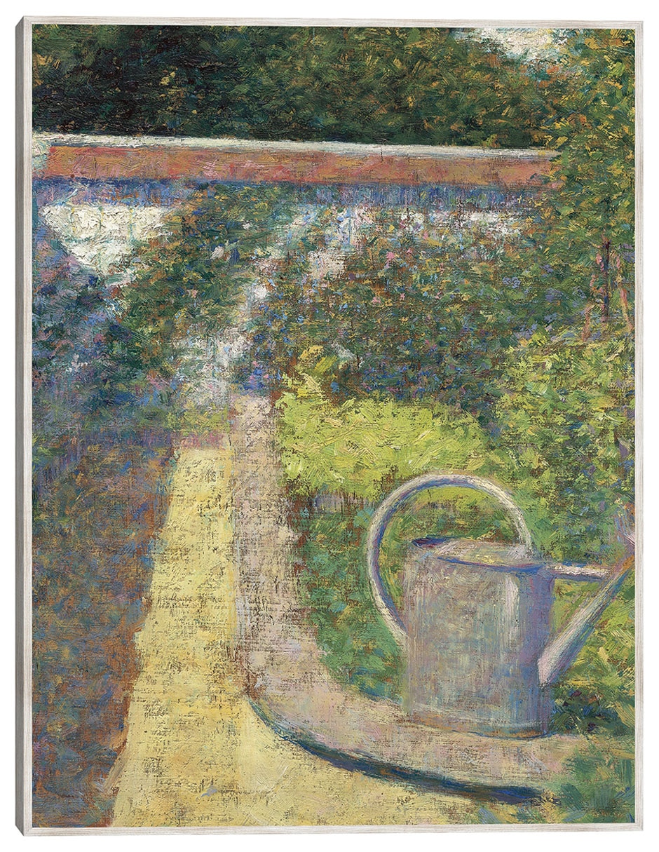 Cuadro decorativo La Regadera – Jardín De Le Raincy (C. 1883) técnica mixta Campos