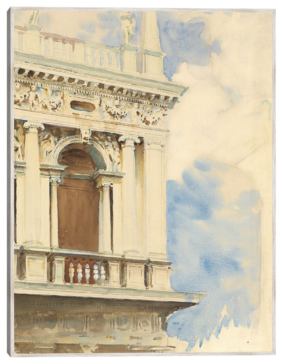 Cuadro decorativo Un Rincón De La Biblioteca De Venecia (1904-1907) técnica mixta Lugares Cuadro decorativo Un Rincón De La Biblioteca De Venecia (1904-1907) técnica mixta Lugares
