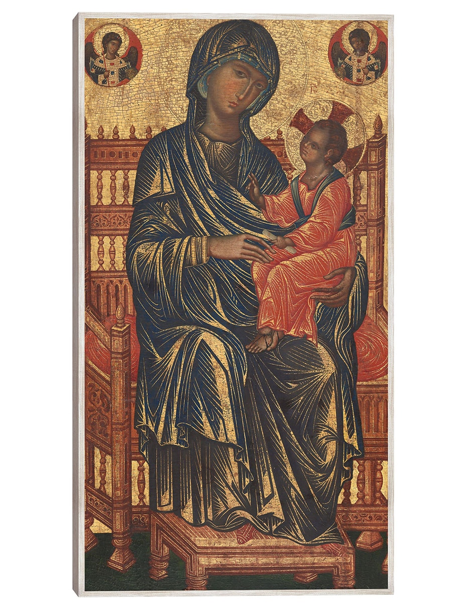 Cuadro decorativo La Virgen Y El Niño Entronizados, C. 1250/1275 técnica mixta Vírgenes Cuadro decorativo La Virgen Y El Niño Entronizados, C. 1250/1275 técnica mixta Vírgenes