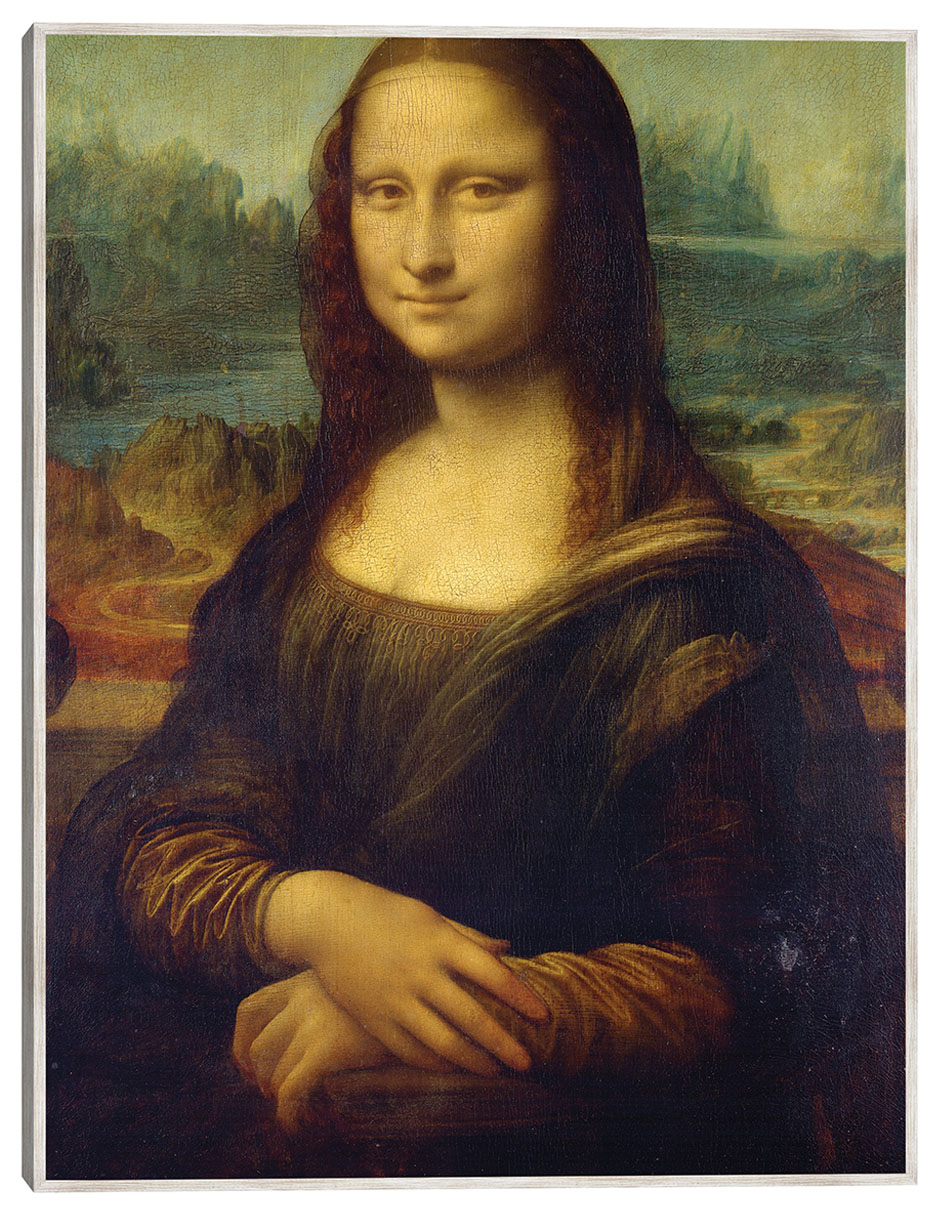 Cuadro decorativo Mona Lisa (1503-1506) técnica mixta Gente Cuadro decorativo Mona Lisa (1503-1506) técnica mixta Gente