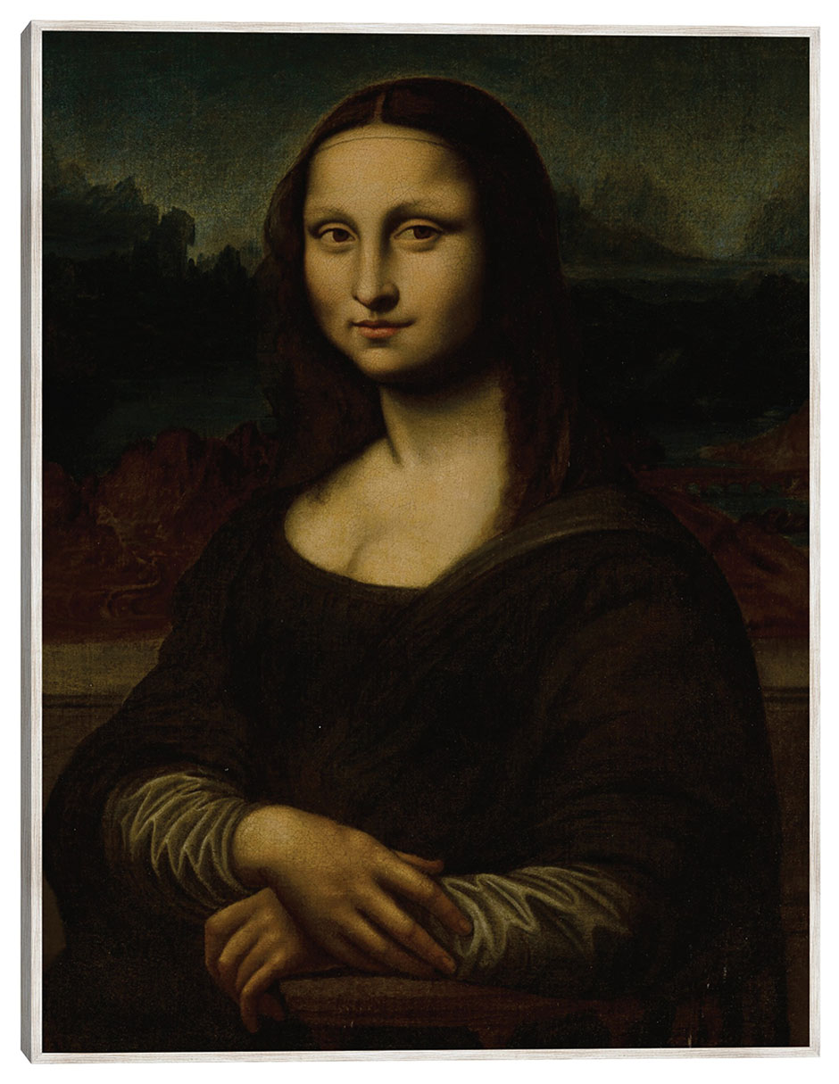 Cuadro decorativo Mona Lisa técnica mixta Gente Cuadro decorativo Mona Lisa técnica mixta Gente