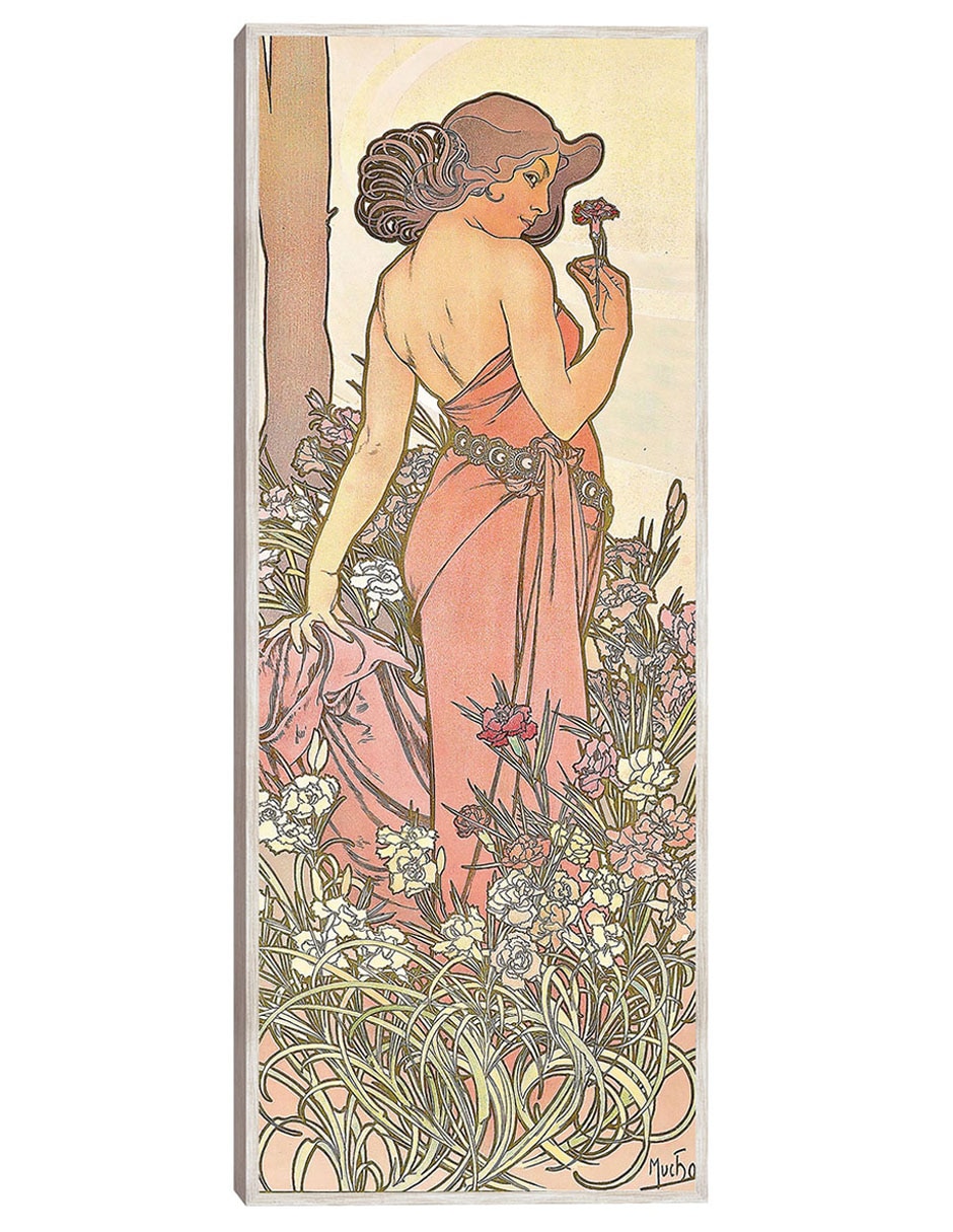 Cuadro decorativo El Clavel (1897) técnica mixta Gente Cuadro decorativo El Clavel (1897) técnica mixta Gente