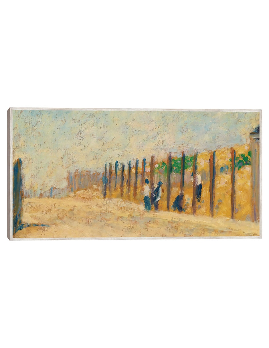 Cuadro decorativo Trabajadores Hincando Pilotes (Hacia 1882) técnica mixta Campos