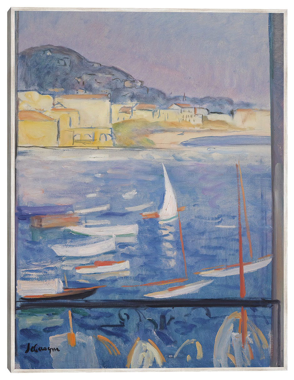 Cuadro decorativo Villefranche-Sur-Mer, Fenêtre Ouverte Sur Le Port (1926) técnica mixta Navegación Cuadro decorativo Villefranche-Sur-Mer, Fenêtre Ouverte Sur Le Port (1926) técnica mixta Navegación
