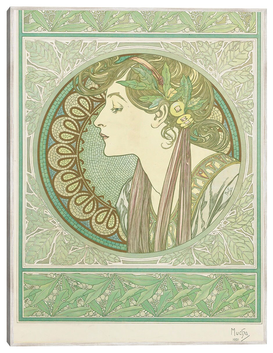 Cuadro decorativo Laurel (1901) técnica mixta Gente Cuadro decorativo Laurel (1901) técnica mixta Gente